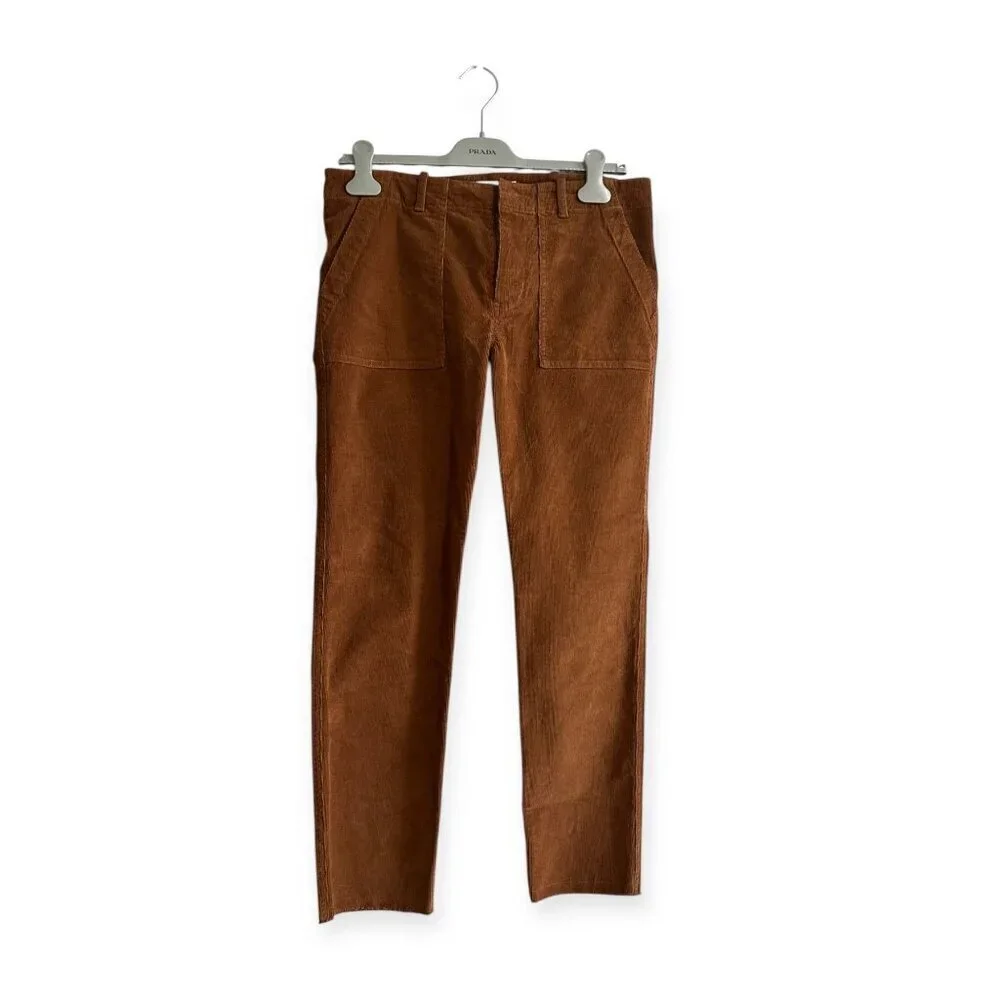 NILI LOTAN Jenna Pants in Corduroy, Color Maple, Size 6,  New with tags